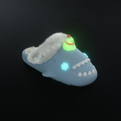 Sharkicks Pro - Hiver, Bonhomme de Neige, Talon Ouvert